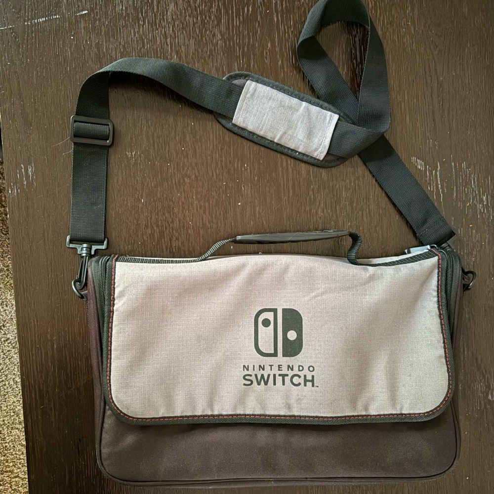 Nintendo Switch Travel Bag - Black & Grey